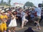 children at festival