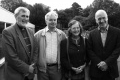 Left to right, speakers Bishop Patrick Lynch, Don Flynn, Mary Grey and Neil   Jameson 