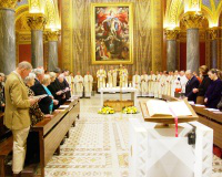 Mass at Venerable English College, Rome