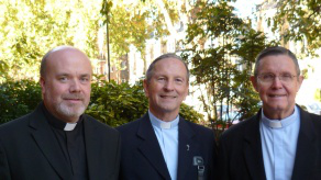 Fr Marcus Stock, Brother Dennis Gervais, Fr Larry Patin
