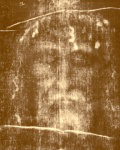 Imprint of face from Turin Shroud
