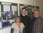 l-r: Felicity, Fr Richard  Whinder, Assistant priest,Fr Gerard, Malcolm 