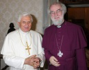 Pope Benedict and Dr Rowan Williams