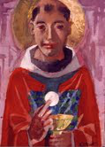 Icon of St John Roberts by the late Dom Gilbert, from Prinknash Abbey, Cheltenham.