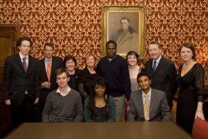 Fr Steven during his visit to House of Lords