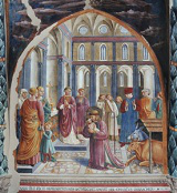 Nativity Scene in Greccio, Church of St Francis, Montefalco.