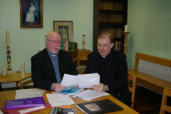 Brother Ken Vance, St Franics Xaviers Catholic Church, Archdeacon of London Canon Meara