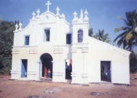Church on island of Anjediva