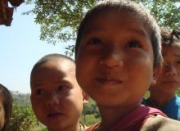 IDP child in Burma