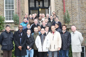 27 Dads at Allen Hall with Fr Pat