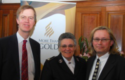 L-R: Stephen Timms, Betty Matear, and David Willson