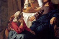 Vermeer's Christ in the home of Martha and Mary