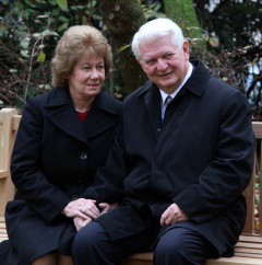 Deacon Jack and his wife Carol during their  2009 London visit.  Picture by Peter Jennings  