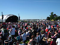 Main stage at Greenbelt 