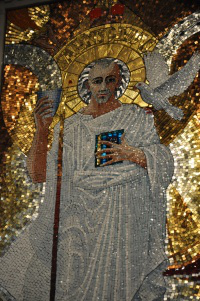 Saint David Mosaic at Westminster Cathedral by Ifor Davies