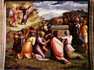 Raphael's Adoration of the Golden Calf