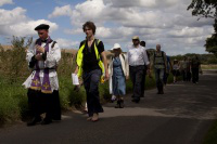 Latin Mass Society Walkers