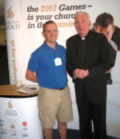 James Parker with Cardinal Cormac