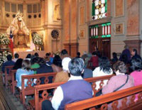 El Sagrario parish vigil