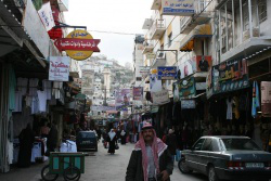 street in Nablus