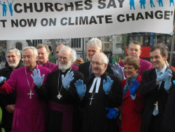 Uk church leaders at last year's  London rally