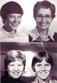 Dorothy, Jean, Ita and Maura