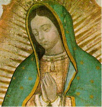 Our Lady of Guadaloupe (detail)