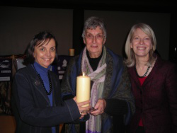 L-R: Pat Gaffney, Ann Farr, Bernadette Farrell