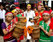 Garo dancers