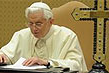 Pope recording broadcast on Wednesday -picture BBC