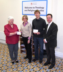  L-R Irene Casey, Prof Celia Deane Drummond, Kris Hiuser, Prof David Clough 