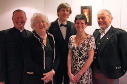 L-R Canon Gerry Breen, Dr Patricia Crosby, Dr Joe O'Dwyer, Dr Angela Campbell, Dr Gerry Robertson. Picture: Peter Jennings