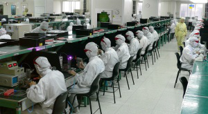 Shenzhen  electronics factory - pic: Wikipedia