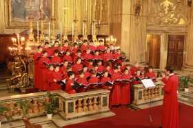 Schola at the Basilica of Sant'Eustachio