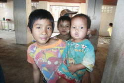Pupil with baby brother