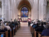 Service at St George's  Cathedral