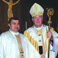 Archbishop Vincent Nichols, and Archbishop Bashar Warder
