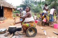 Displaced people in Ivory Coast image UNICEF