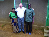 Fr Jose with Robert & Ana Maisori, who helped him understand Tanzanian culture.  Image: Fr Jose Arámburu