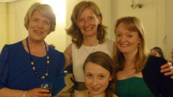  L-R: Evelyn Stafford, Liz Cullen and Orla Kearns with Philomena Cullen. 