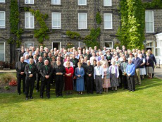 Canon Law Society outside Old Swan Hotel