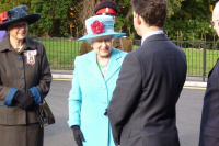 Queen at St John Beaumont School - Oct 2009 -  image ICN archives