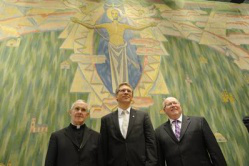 Cardinal Tauran, Rev Dr Tveit, Dr Tunnicliffe