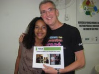 Tony Sheen with Janaina Cristina Da Silva