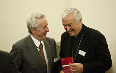 Archbishop Nichols with Lord Brennan