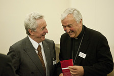Archbishop Nichols with Lord Brennan
