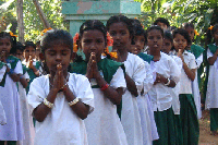 children at prayer