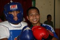 Young boxers