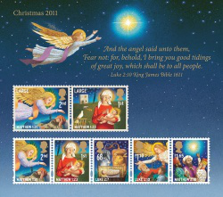 Christmas 2011 Stamps Set