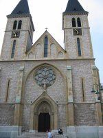 Catholic Church in Sarajevo - Wiki Images
